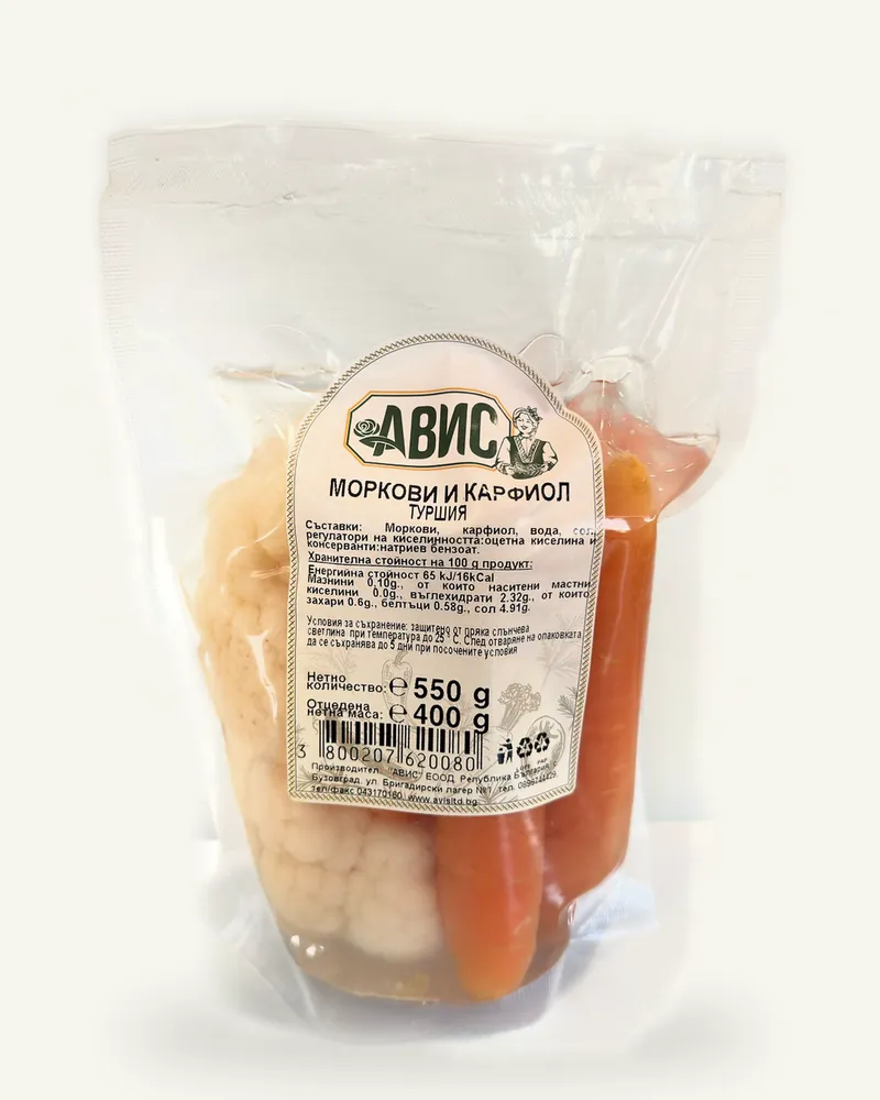 Моркови и карфиол АВИС
